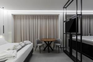 Postel nebo postele na pokoji v ubytování Suite Palermo Apartment