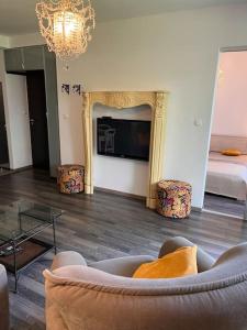 Część wypoczynkowa w obiekcie Apartament Stella Baltic