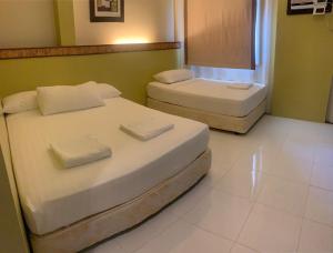 Postel nebo postele na pokoji v ubytování Anika Island Resort