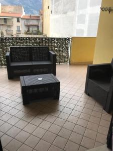 A seating area at Casa Di Marzio