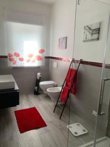 Koupelna v ubytování Casa Elodie