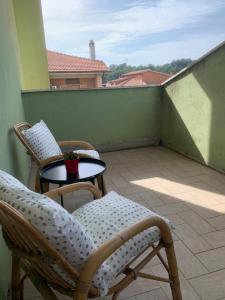 Balkón nebo terasa v ubytování Casa Elodie