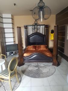 Χώρος καθιστικού στο Apartament Loft
