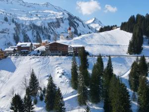 Boutique Hotel die Mittagspitze Superior v zimě