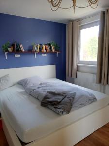 Postel nebo postele na pokoji v ubytování Ferienhaus Königs Wusterhausen