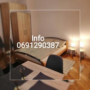 Postel nebo postele na pokoji v ubytování Venera apartman