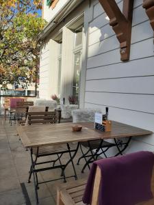 En balkong eller terrasse på Hotel Emmental