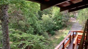Balkón nebo terasa v ubytování Chalet d'argençon + 15 fotografií