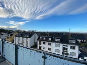 a view from the balcony of our apartment at Mani´s Feriendomizil in Sankt Sebastian