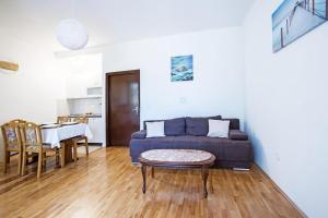 Kuchyň nebo kuchyňský kout v ubytování Apartment Andrejka