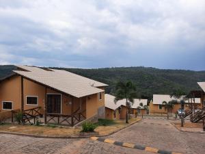 レンソイスにあるCantos de Lençóis-Chapada Diamantinaの山並み