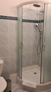 Koupelna v ubytování Hotel Čierny Orol