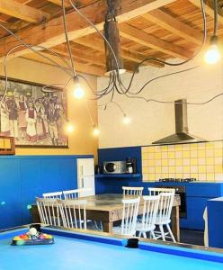 Nhà bếp/bếp nhỏ tại Grote Goesting holiday house