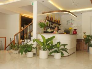 Lobby o reception area sa Feliz Dalat Homestay