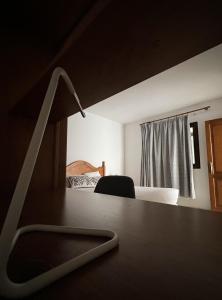 Postel nebo postele na pokoji v ubytování BUNGALOW APARTAMENTO SOL