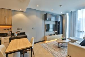 Kuhinja ili čajna kuhinja u objektu Royal Mansoura Residence Hotel