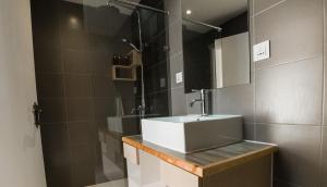 Koupelna v ubytování Lea Spa Hotel