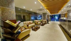 Posezení v ubytování Hotel Sea Cox