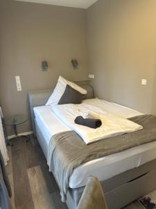 Postel nebo postele na pokoji v ubytování Hotel Il David