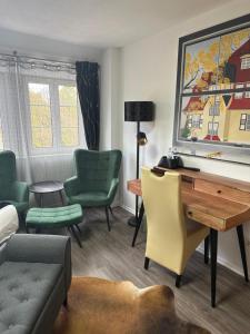 Posezení v ubytování Hotel Il David