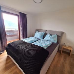 Postel nebo postele na pokoji v ubytování Ferienwohnung St. Josef