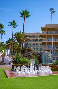 Zahrada ubytování Royal park albatros bonito apartamento Golf del Sur + 37 fotografií