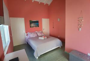 Voodi või voodid majutusasutuse Apartment Lagoon Ocean Resort toas