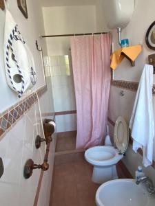 Koupelna v ubytování Casetta solchiaro 96