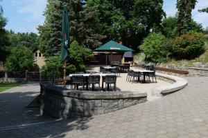 Vonkajšia záhrada v ubytovaní Penzion Harmony Javorník