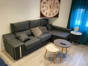 Coin salon dans l'établissement Apartamento centro Santander B