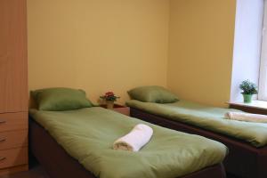 Tempat tidur dalam kamar di Zinc Old Town Hostel Tallinn