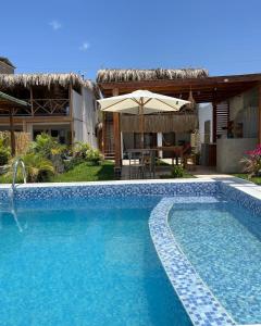 Swimmingpoolen hos eller tæt på Bungalows Luna y Mar