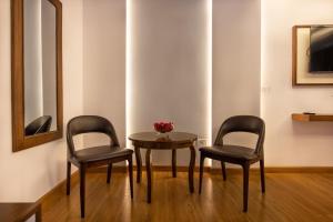 Istumisnurk majutusasutuses Hotel Ama-La, Thamel, Kathmandu