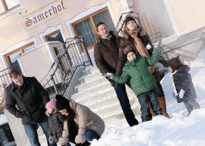 Hosté ubytování Bio-Bauernhof Samerhof