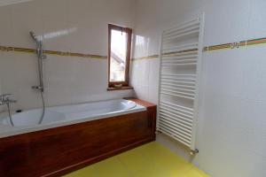 Koupelna v ubytování Vila cu Mesteceni + 17 fotografií
