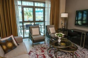 Χώρος καθιστικού στο The Pearl Townhouse