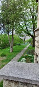 Ogród w obiekcie Castle Apartman ****