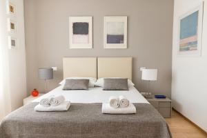 Posteľ alebo postele v izbe v ubytovaní B&B Villa Rosa