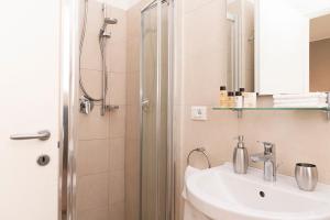 Kúpeľňa v ubytovaní B&B Villa Rosa