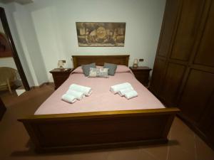 Postel nebo postele na pokoji v ubytování Villa con piscina tra Versilia e Cinque Terre