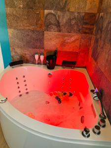 Fotografie z fotogalerie ubytování Mb Room - Appartement jacuzzi 4 étoiles Merveille v destinaci Puget-sur Argens