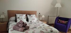Posteľ alebo postele v izbe v ubytovaní Petit Hotel Porrera