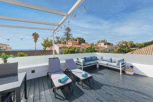 Balkón alebo terasa v ubytovaní Carmen Beach House in Malaga by Solaga Holiday Homes
