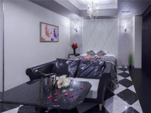 HOTEL xcell的休息区