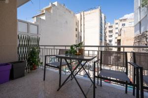 Balkón alebo terasa v ubytovaní Exclusive apartment in the heart of Athens