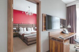 Posteľ alebo postele v izbe v ubytovaní Holiday Inn Krakow City Centre by IHG