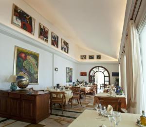 Coin salon dans l'établissement Villa Guadalupe