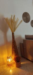Posezení v ubytování Casa eucalyptus moraira