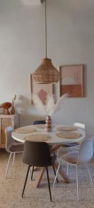 Posezení v ubytování Casa eucalyptus moraira