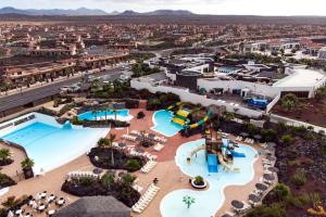 an aerial view of a water park at Villa Maha close by the North shore: relax, pool in Lajares